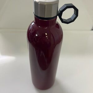 Starbucks Burgundy Water Bottle with Black Handle